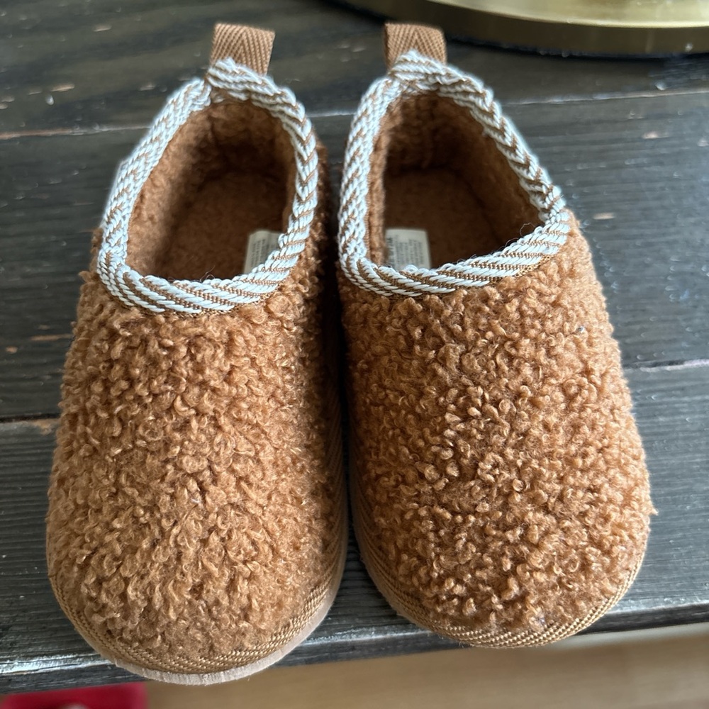 Cozy Brown Kids Shoes